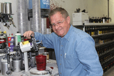 Computerized paint mixing at ABC Paint & Body Shop in Las Cruces, NM