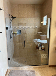 Glass shower door enclosure company in Las Cruces