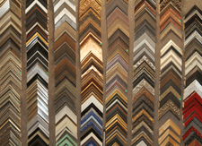 Custom picture frames at the Frame & Art Center in Las Cruces