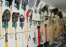 Lawn and garden supplies at Hayden's Hardware Store in Las Cruces, NM