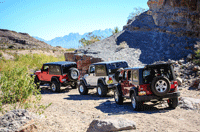 Four-wheeling in Las Cruces