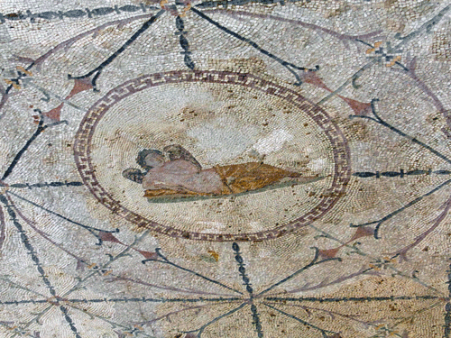 Mosaic in Bay of Kotor, Montenegro