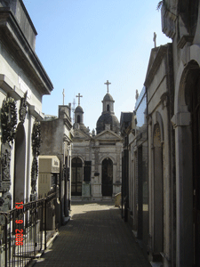La Recoleta Cemetery in Buenos Aires, Argentina