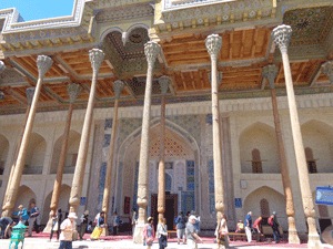 Building in Bukhara, Uzbekistan 