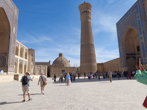 Mausoleum in Bukhara, Uzbekistan 