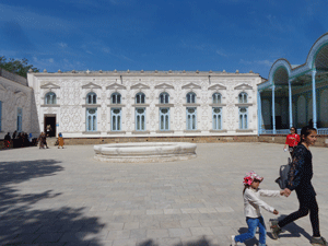 Emir's Summer Palace in Burhara, Uzbekistan