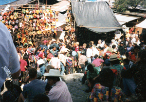 Market in Chichicastenango, Guatemala