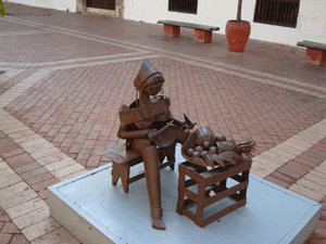 Art work in Cartagena, Colombia