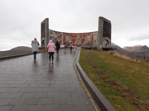 Friendship monument in Georgia