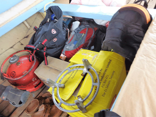 Supplies needed to visit  Gombe, Tanzania