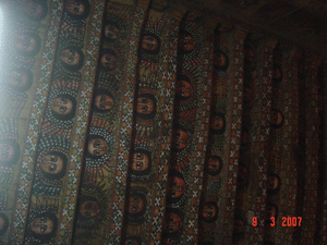 Debra Virhre Selassie Church in Gondar, Ethiopia