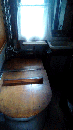 Stalin's train car in Gori, Georgia