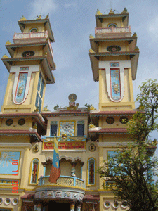 Temple in Ho Chi Minh City, Vietnam