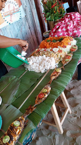 Fish market in Ifaty, Madagascar