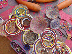 Bead work in Iringa, Tanzania