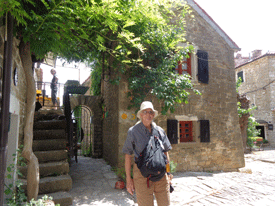 Groznjan in The Istrian Peninsula, Croatia