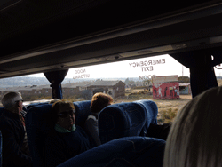 Arriving at Johannesburg, South Africa