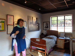 Nelson Mandela's home in Johannesburg, South Africa