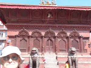 Buddha in Kathmandu, Nepal