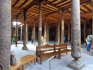 Juma Friday Mosque in Khiva, Uzbekistan