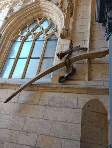 Dragon bones in Krakow, Poland