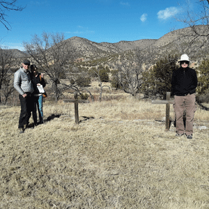 Graves in Lincoln, NM