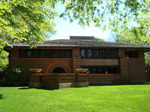 Unity temple in Oak Park, Illinois