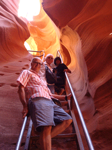 Slot canyons in Arizona