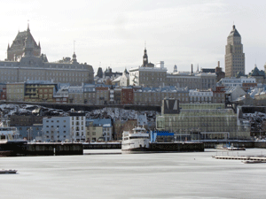 St. Laurence River in Quebec City, Canada
