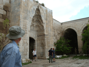 Caravanserai on The Silk Road in Central Asia