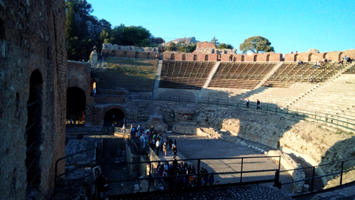 Theatre in Taormina, Italy