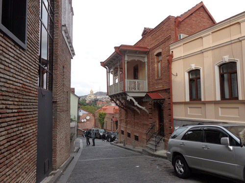 Houses in Tibilisi, Georgia