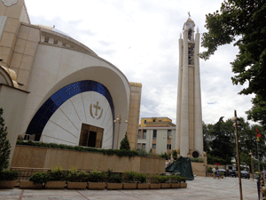 Mosque of Et'hem Bey in Tirana, Albania