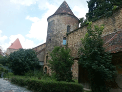 City wall in Zagreb, Croatia