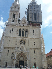 Cathedral in Zagreb, Croatia